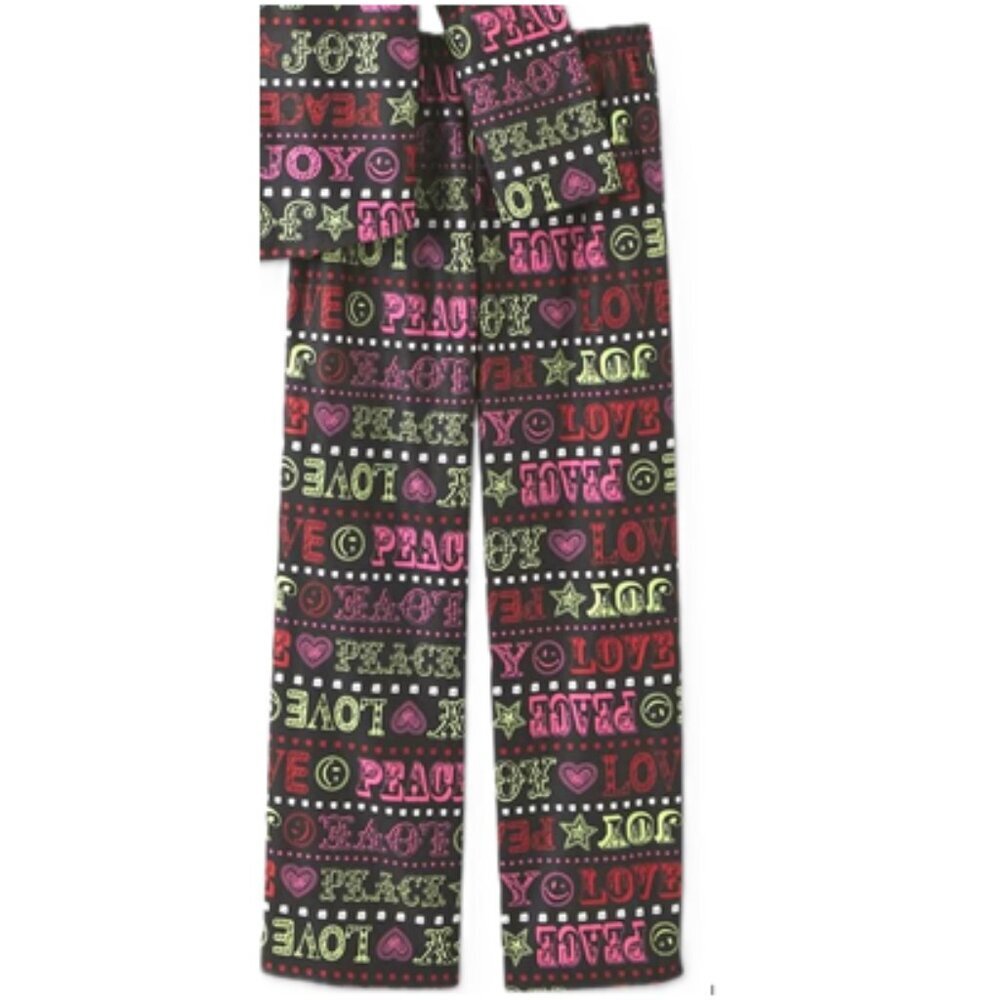 JOE BOXER Pajama Pant Set 2-PC Sleepwear LOVE COAT PJ JB Sleep 4/5 (XS) VTG - Picture 3 of 7